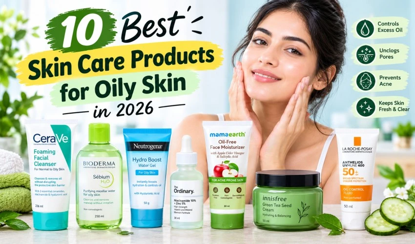 10 Best Skin Care Products for Oily Skin in 2026