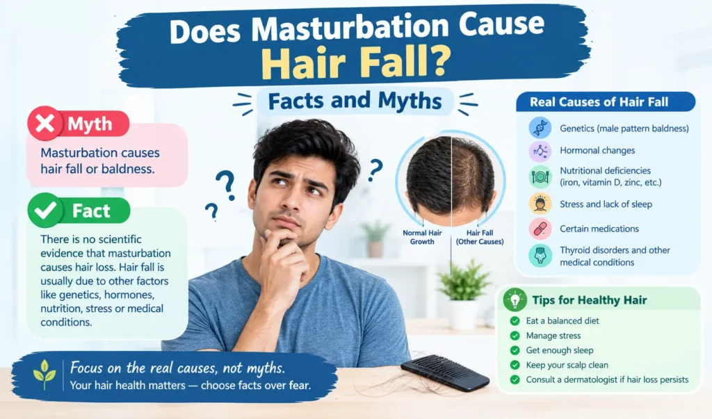Does Masturbation Cause Hair Fall