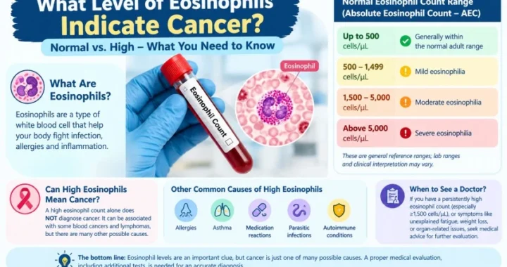 What Level of Eosinophils Indicates Cancer?